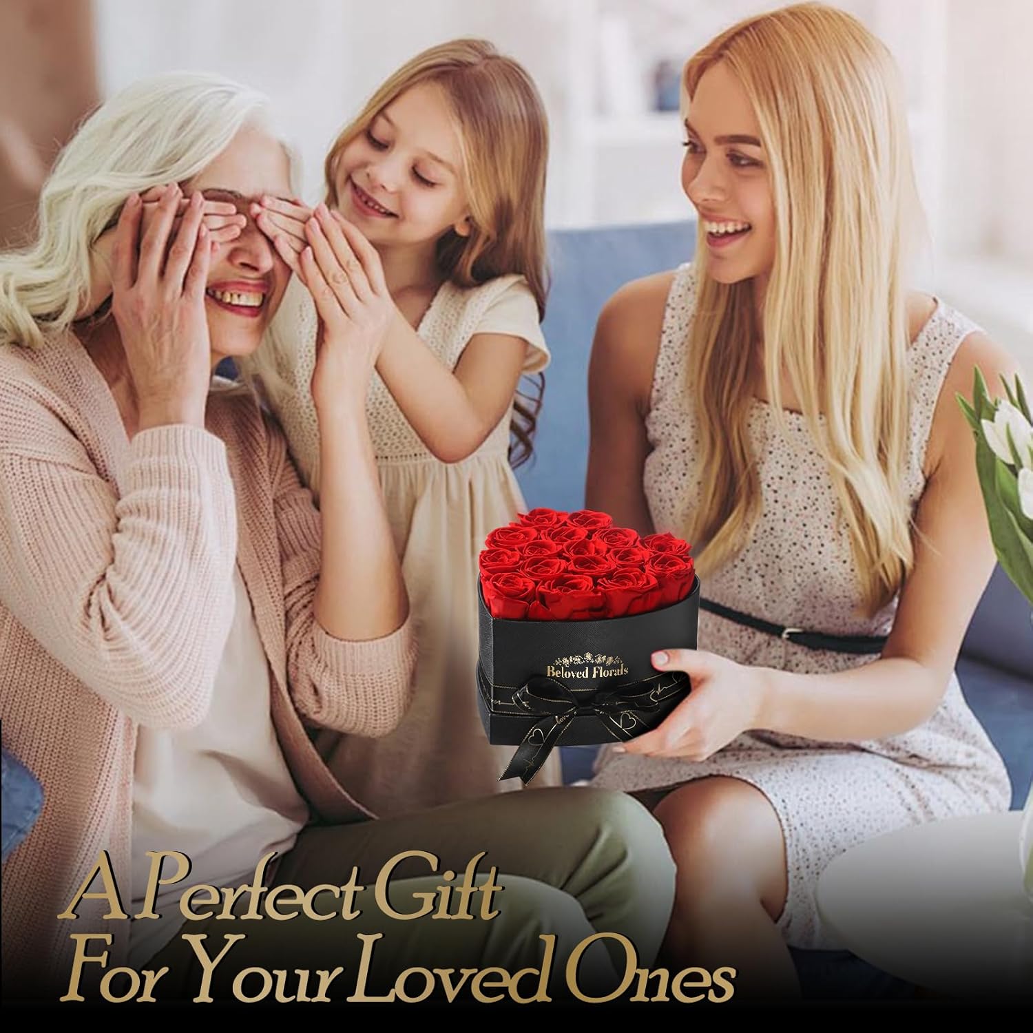 Preserved Flowers Rose Birthday Gifts for Women Her Mom Wife Girlfriend Grandma on Valentines - Image 6