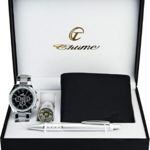 Gift Set Men's Watch Black