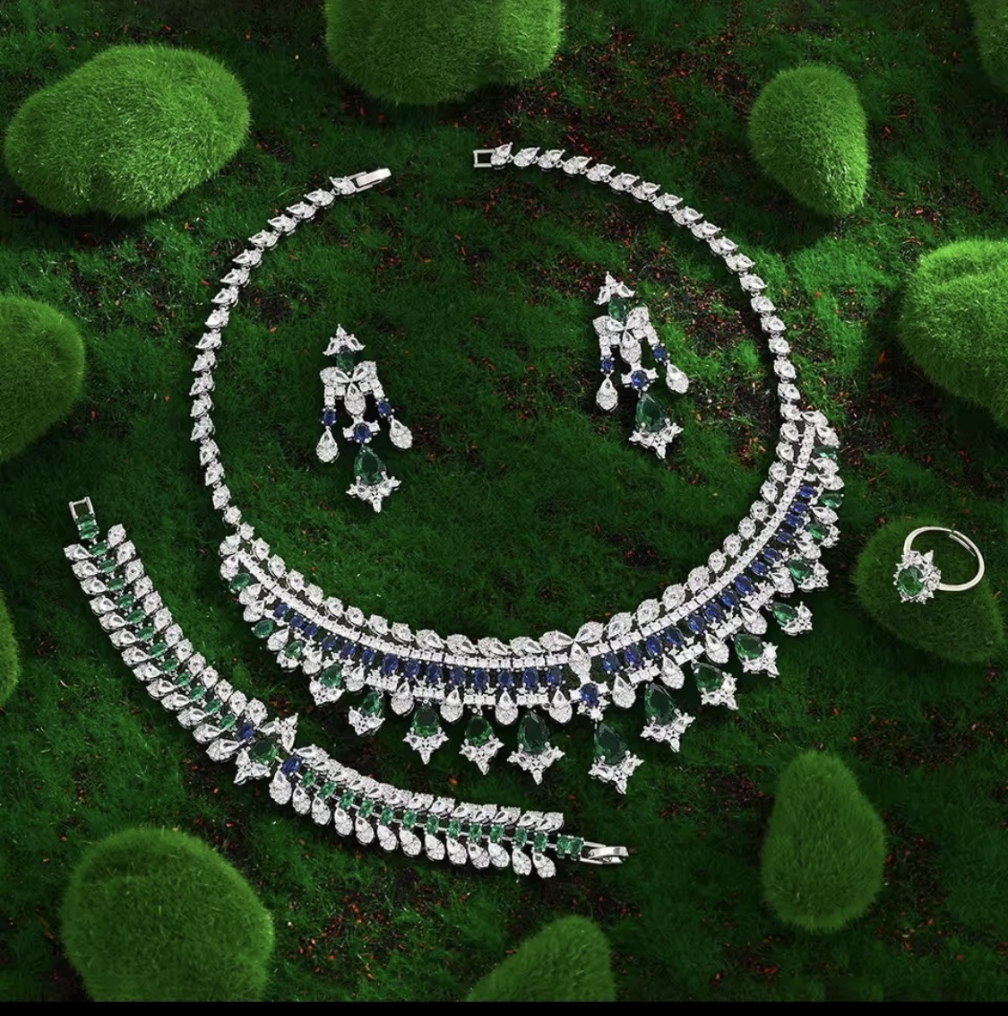 Bridal jewelry set