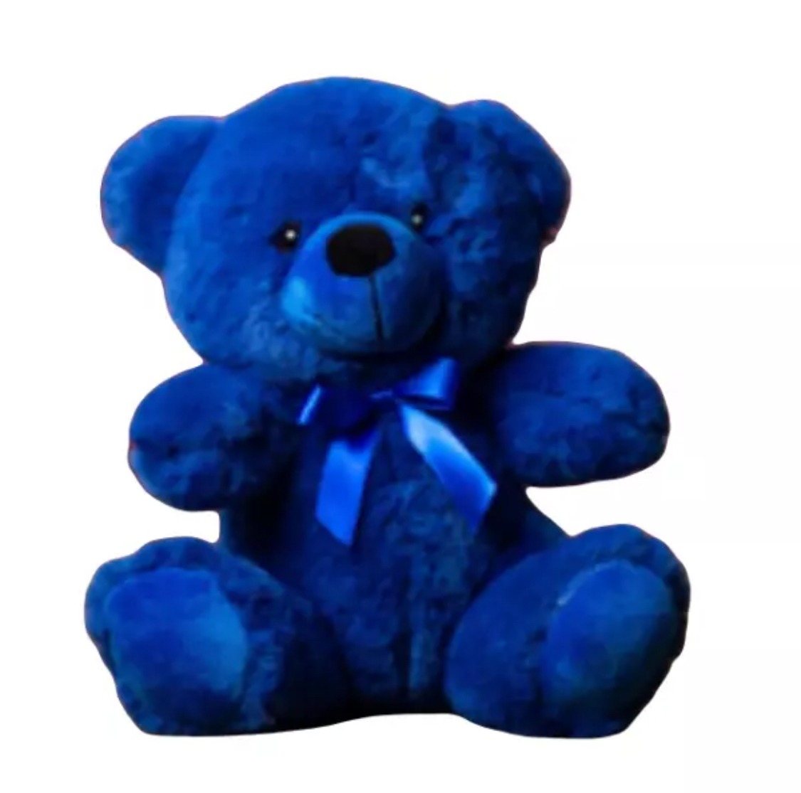 6 Inch Dark Royal Blue Plush Teddy Bear