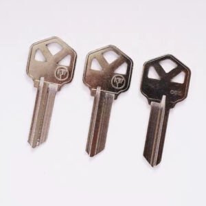 KW1 three hole hotel door thickening unit door key