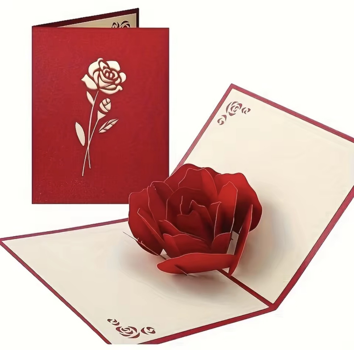 Happy Birthday Rose Card