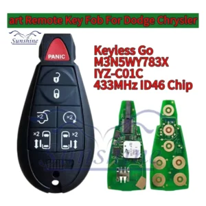 Jeep Dodge Car Key