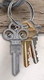 Vintage Style Skeleton Key Blank - Image 2