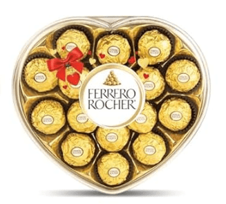 Ferrero Rocher Heart Gift Box - Romantic Valentine's Day Gift