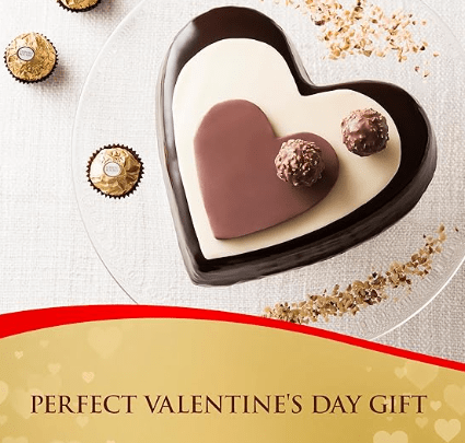 Ferrero Rocher Heart Gift Box - Romantic Valentine's Day Gift - Image 2