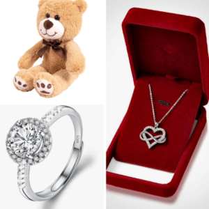 Teddy+Ring+Necklace