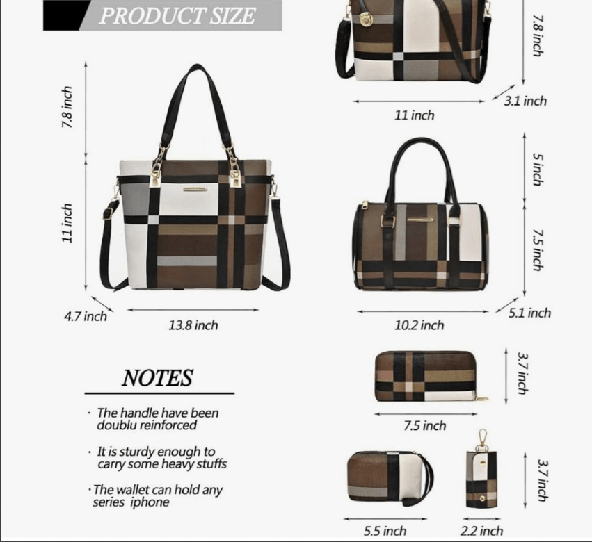Women complete Designer purses/handbags - Image 3