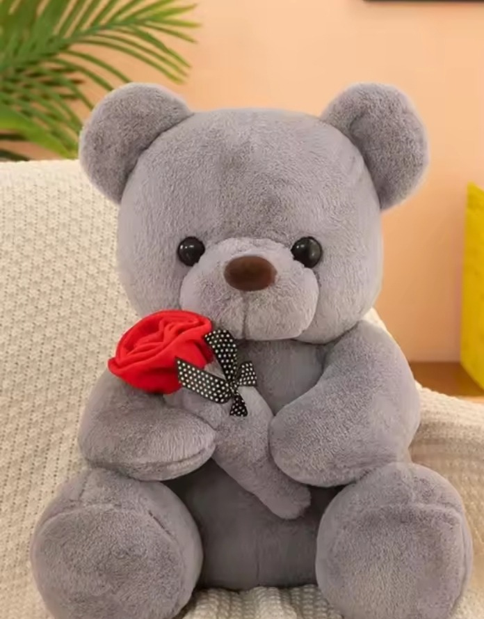 Valentines Day Roses Teddy bear - Image 3