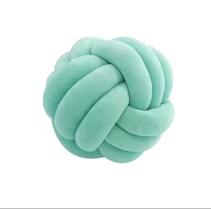Woven Knotten Ball Pillow Gaming - Image 8