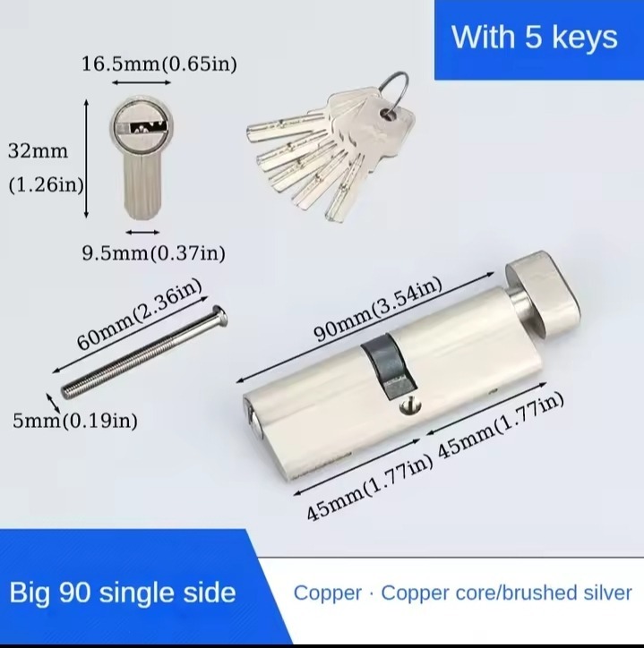European Standard All Copper Lock - Image 13