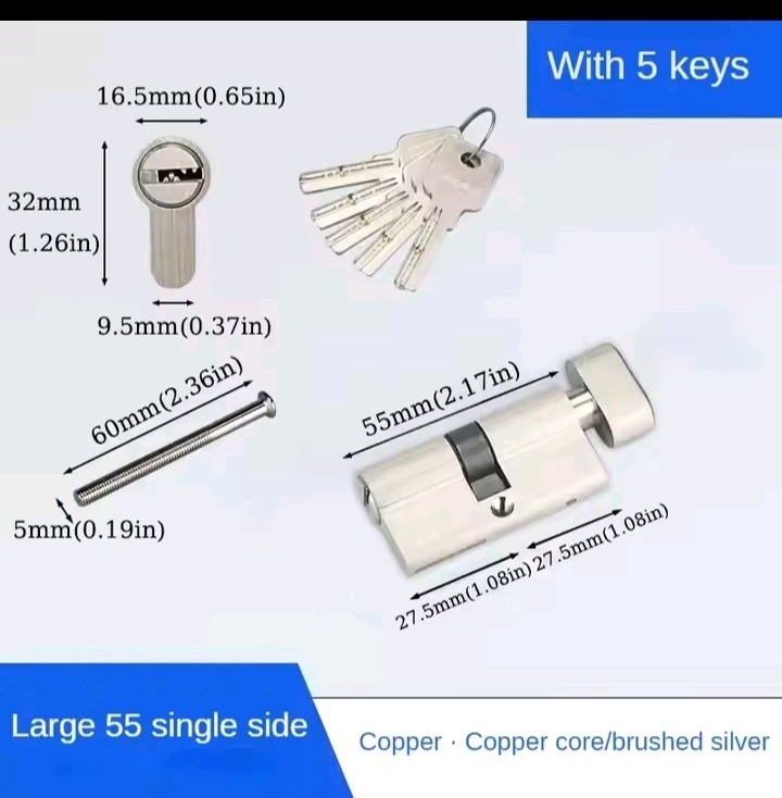European Standard All Copper Lock - Image 7