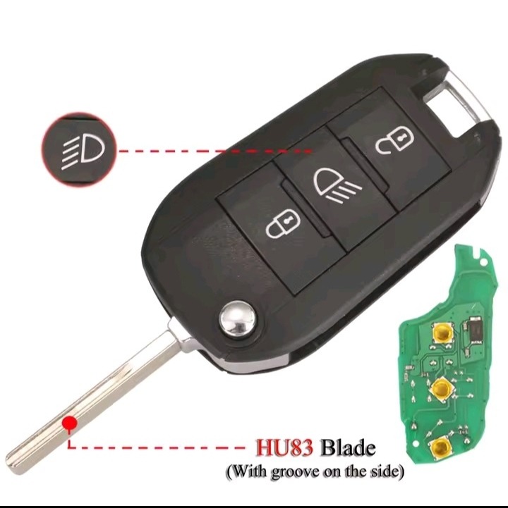jingyuqin flip Remote Smart Car key - Image 10