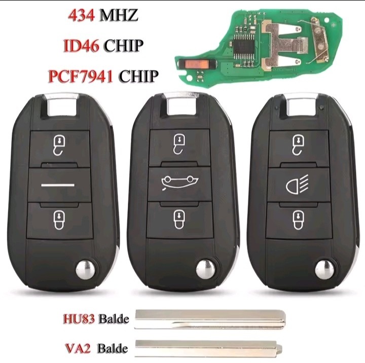 jingyuqin flip Remote Smart Car key - Image 2