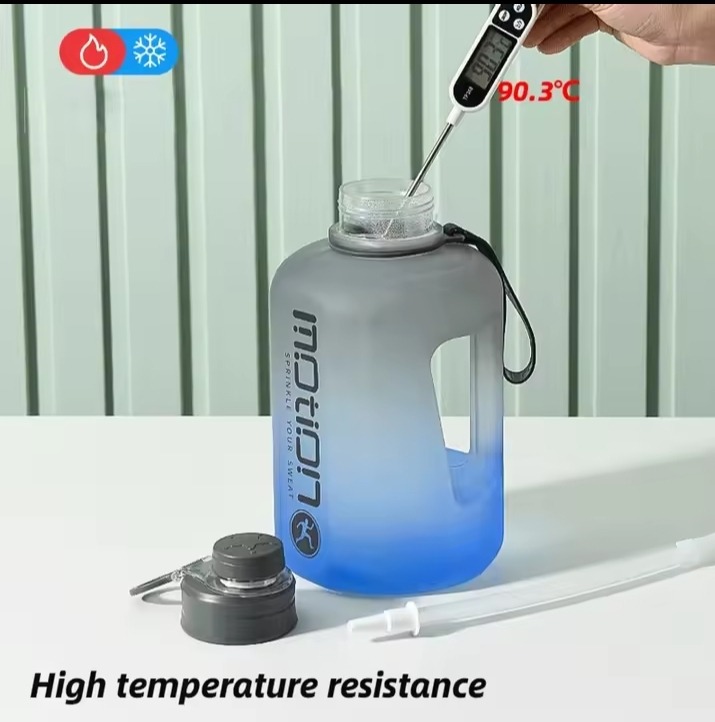 2 Liter Sport Water Bottle with Straw - Image 3