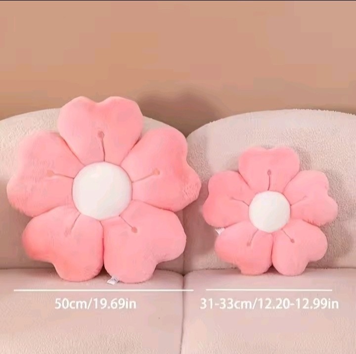 Plush Daisy Flower Throw pillow - Image 6