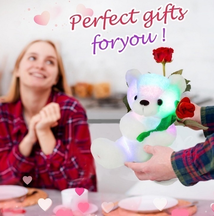 Teddy Bear With Rose - Image 5