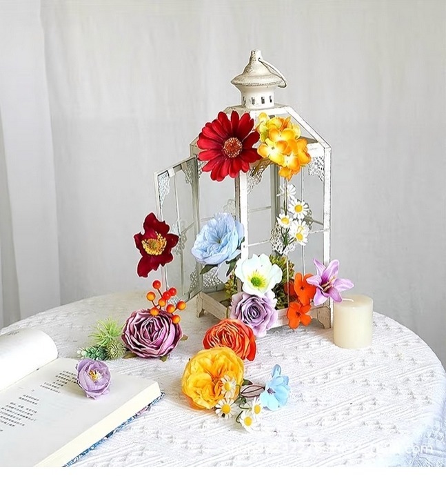 ASTRYAS 36pcs Artificial Flower Combo - Image 3