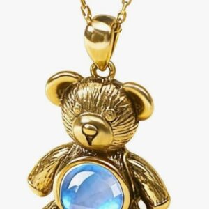 Cute Teddy Bear Necklace