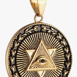 Eye Of Providence Pyramid Necklace