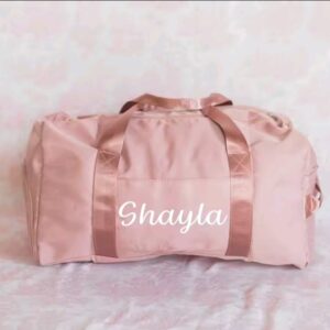 Personalised Duffle Bag With Name