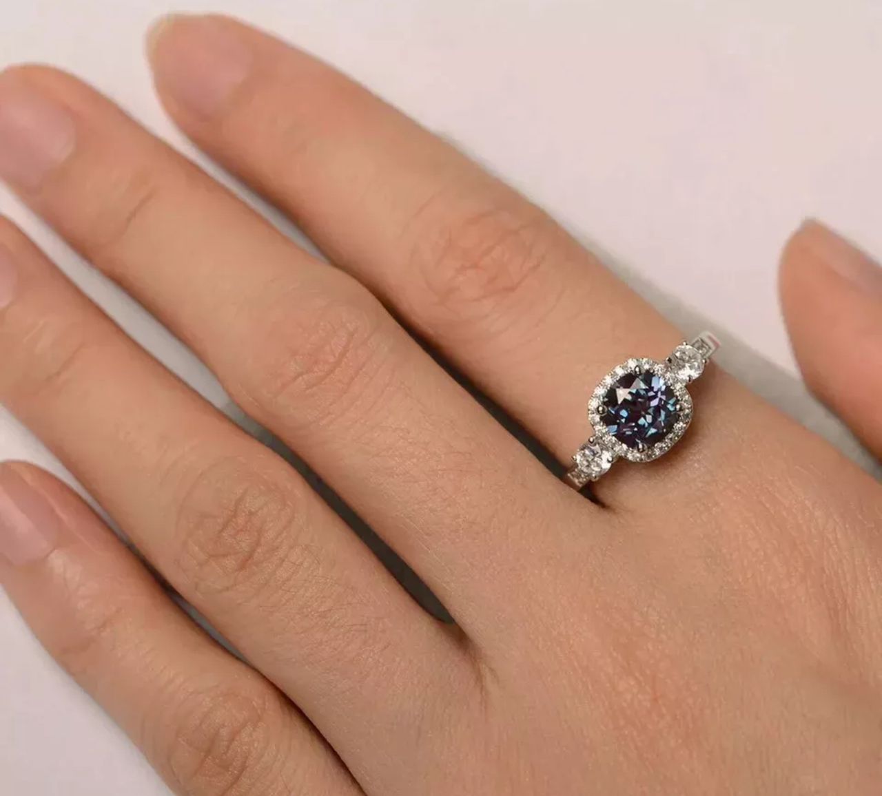 3ct white gold plated Ring - Image 4